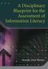 Книга A Disciplinary Blueprint for the Assessment of Information Literacy