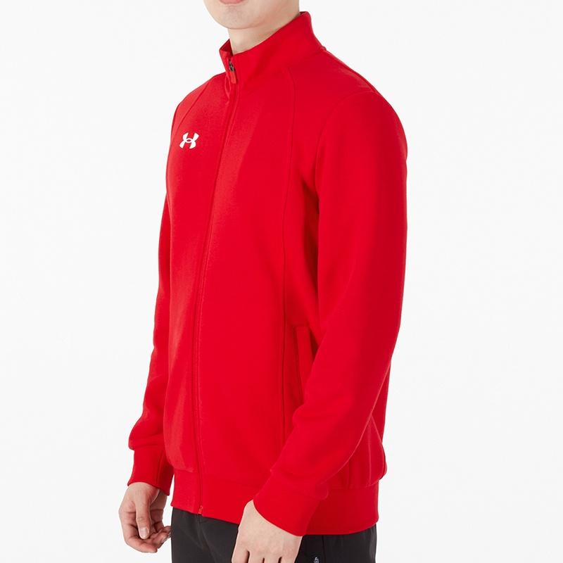 Under Armour Jackets Men's Red Stand Collar Moderate Other Unisex 21600307-600