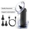 Electric Ear Wax Removal Kit with 4 Pressure Settings 6 Reusable Tips IPX7 Waterproof Water Powered Ear Cleaner Portable Ear Wax Remover Tools