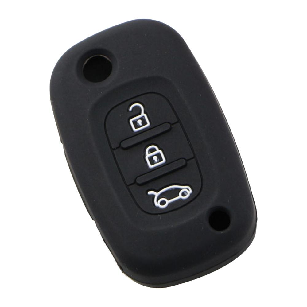 Силиконовый чехол для автомобильного ключа для LADA Vesta Granta XRay Kalina Priora Sedan Sport для Renault Fluence Clio Megane Чехол для пульта
