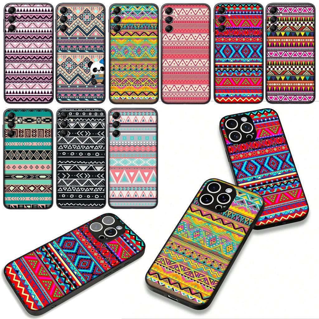 Cover for Xiaomi Poco F7 F6 F8 Ultra F5 X7 X6 X5 X3 NFC M7 M6 Pro C85 C75 C65 C71 C61 Case Aztec Tribal Tribe Colorful Texture