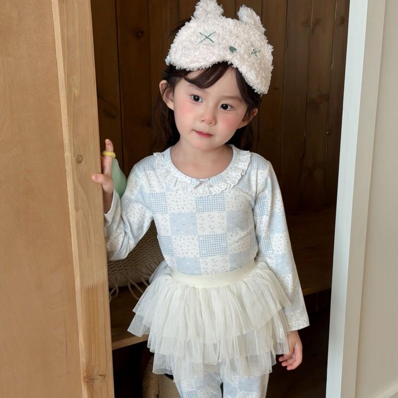 Kids Cotton Lycra Pajamas Set A Skin-friendly Long Sleeve Winter Homewear Boys Girls
