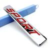 Bar Metal Badge Sport Logo Car Styling Decal Emblem Badge 3D Car Sticker Auto Refitting Accessories