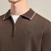 SEVEN Men's Wool Blend Polo Collar Sweater
