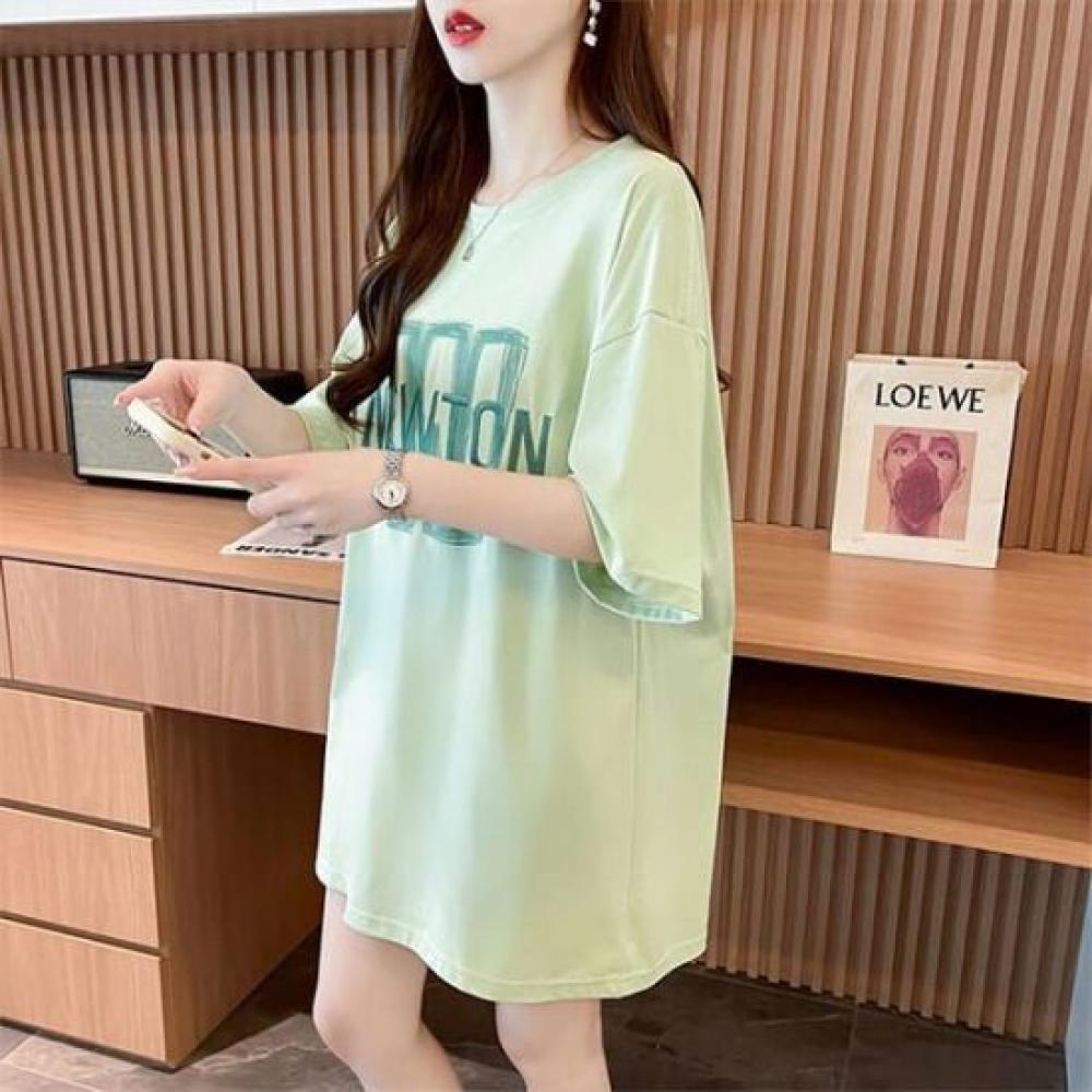 Navava Women LeTTering Loose FiT T shirT nT2526