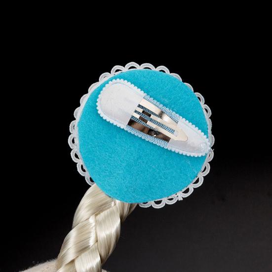 4Pcs/Set Frozen Elsa Rhinestone Crown Wand Hairpiece Gloves Dress Up Accessories