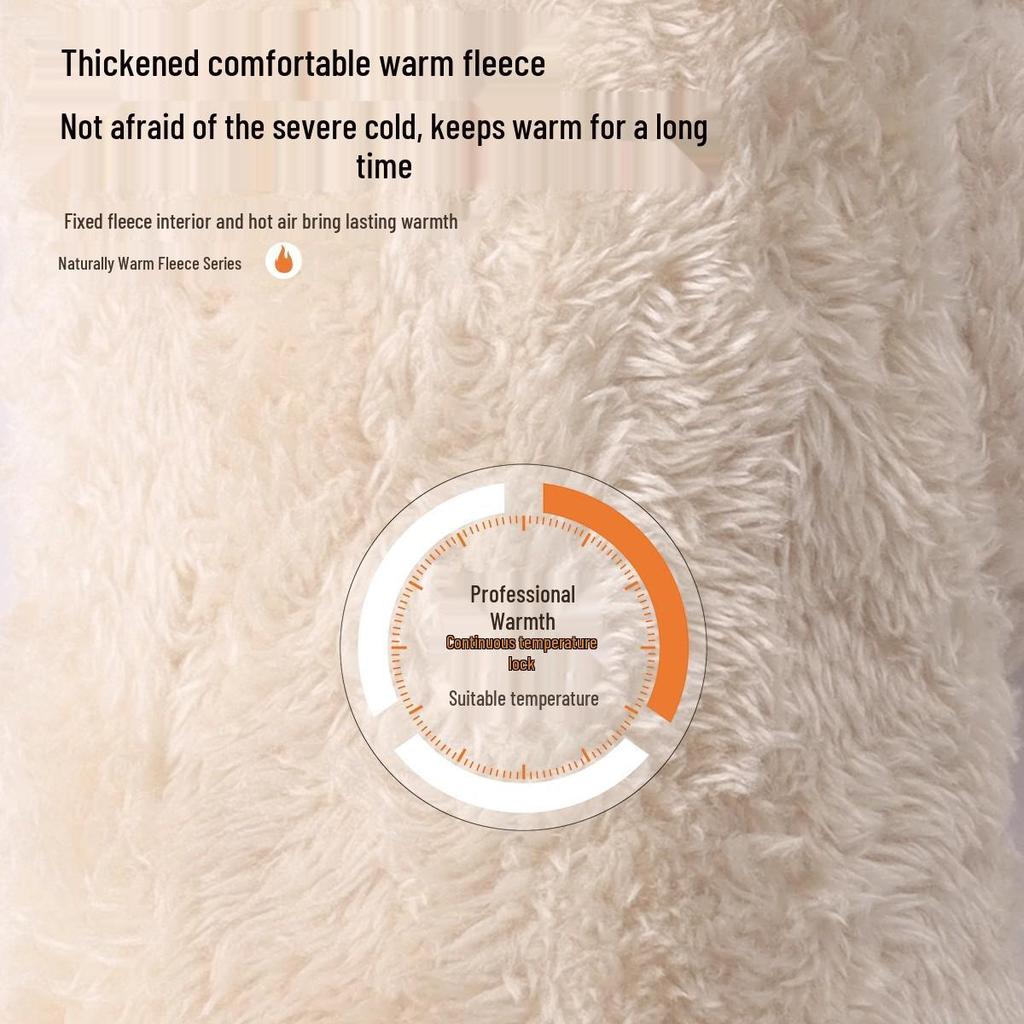 Sanrio Hello Kitty Women's Winter Ski Gloves - Thick Fleece, Warm Cotton, Touchscreen Compatible, Ideal for Riding & Cycling