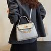 High-end Texture Kelly Bag Light Luxury European and American Elegant Bags Commuting Retro Shoulder Messenger Handbag