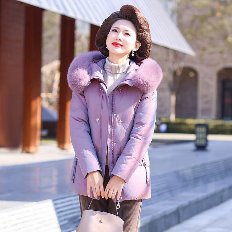 JIANHU Women's 90% White Duck Down Winter Puffer Jacket