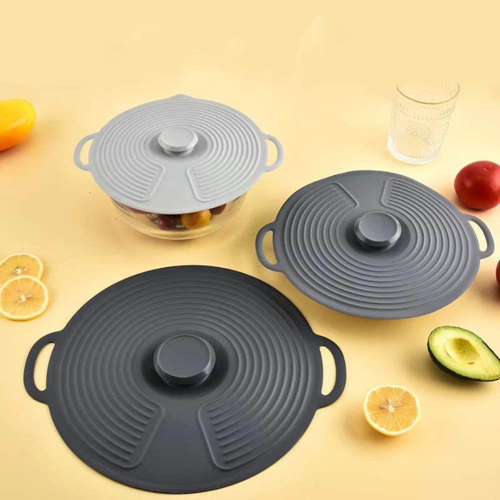Anti Splatter Microwave Splash Lid Dust-proof Pot Cover Practical Bowl Lid Food Preservation