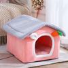 Новое кошачье гнездо Four Seasons Warm House Nest Carrot House Nest Cat Villa Four Seasons General Kennel Pet Supplies