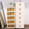 Installation-Free Wardrobe Storage Box Plastic Folding Clothes Closet  Bedroom