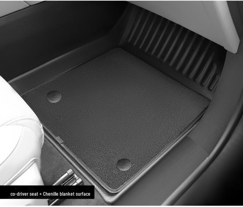 Kia Sonet 2020-2023 TPE Floor and Trunk Mats: Eco-Friendly, Odorless, Waterproof