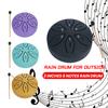 3 Inch 6 Notes Rain Drum for Outside Rain Drum Instrument Mini Handpan Drum Drumstick for Yoga Meditation Unique Relaxation Gift