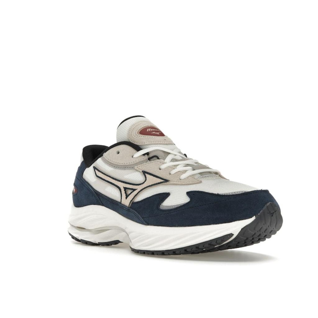 Mizuno Wave Rider Beta Insignia Blue Unisex Sneakers White Snow-White Shifting-Sand D1GA330904