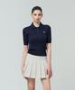 SERGIO TACCHINI W Фреска Вязаный Поло с Косами с Коротким Рукавом