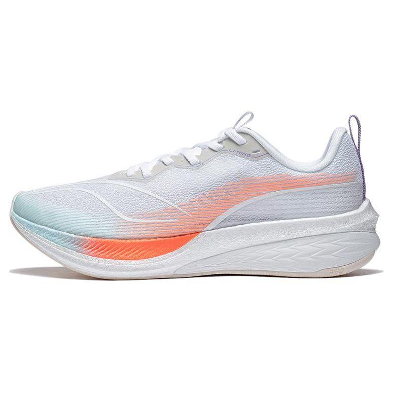 Li Ning Red Rabbit 6 Pro Versatile Durable Breathable Low Top Running Shoes Women Running Shoes White ARMT014-4