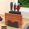 Kitchen Chopping Board and Knife Rack