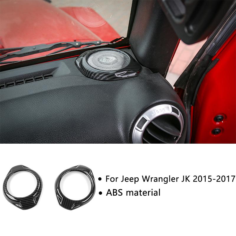 JeCar ABS центральная консоль автомобиля украшение на приборную панель наклейки для Jeep Wrangler JK 2007-2017 интерьер