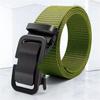 2024 Men's Trendy Canvas Belt: Automatic Buckle, All-Match, Stylish Waist Upgrade
