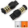 2 Pcs W21/5W LED Bulb 7443 12V CANBUS White-orange Off-Road