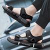 Sandals Men's 2025 New Summer Beach Men's Trendy Casual Slippers Driving Outside Sports Cool Slippers