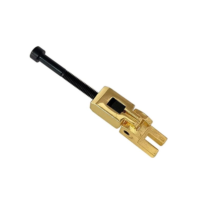 6Pcs Guitar Tremolo Bridge Saddles Set Double Locking System Locked Saddles Electric Guitar Tremolo Bridge Parts