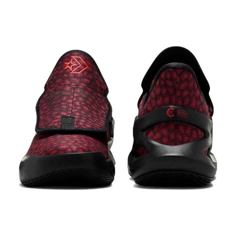 Converse ALL STAR BB TRILLIANT CX Кроссовки для баскетбола с низким верхом на шнуровке, с круглым носком, унисекс, черно-красные