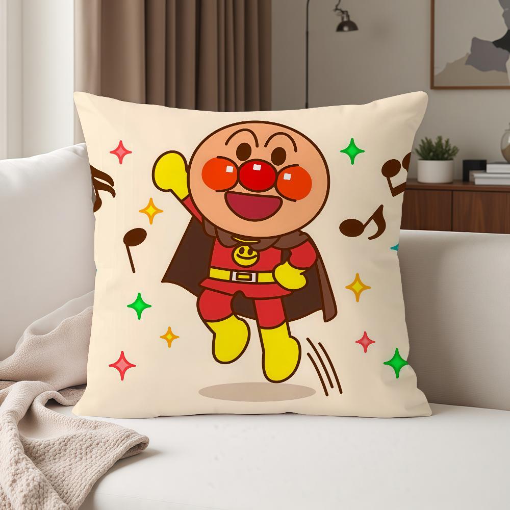 Classic Anime Aanpanman Pillow Case Suitable For Bedrooms Living Rooms Cars Home Decoration