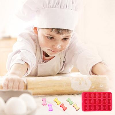 Силиконовая форма для торта, кошачья лапа, форма кости, 10/18 полостей, антипригарное пищевое качество, легко снимается, сделай сам, форма для выпечки шоколадных конфет, желе, желе