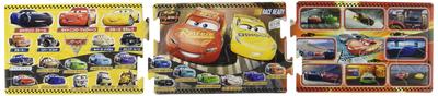 Пазл-картинка Cars 3 Панорама 8+12+16 Детский [Шаговый пазл]