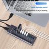 10-портовый USB 3.0 концентратор с независимыми переключателями и док-станция с высоким током