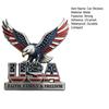 США Вера, Семья и Свобода Металлический Эмблема, Орел и Буквы США Патриотическое Издание 3D Металлическая Автомобильная Эмблема, 250-летие Красно-Синий Флаг Авто Наклейка для