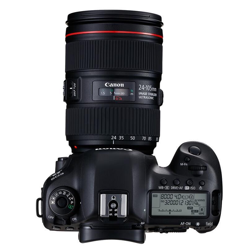 Canon EOS 5D Mark IV DSLR Camera with EF 24-105mm f/4L IS II USM Lens Kit (CN version)