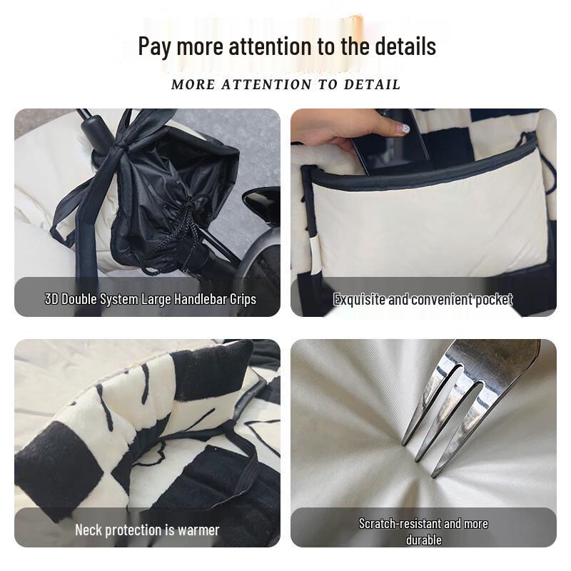 AILANHUIJIA WA Зимний Утепленный Ветрозащитный Чехол для Электросамоката