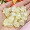 30pcs Acrylic Jelly Color Candy Peach Heart Acrylic Candy Loose Beads DIY Jewelry Accessories 17.5*17.5mm Jelly Color for Bracelet Earring Making