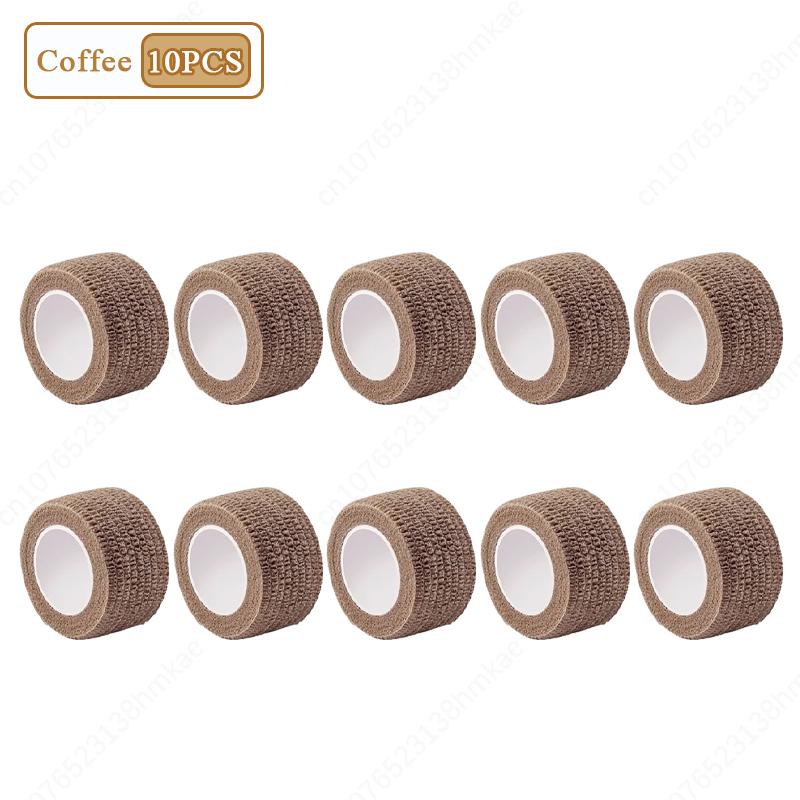 1/5/10/30/50 шт. Самоклеящийся бинт Гибкая эластичная спортивная лента для растяжений и отеков Бинт для защиты пальцев