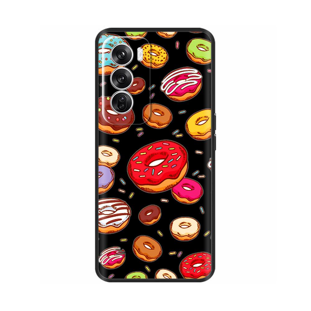 Роскошный painted чехол для OPPO Reno 12 Pro Задняя крышка Силиконовый чехол для телефона для OPPO Reno 12 Reno12 Pro 5G Защитный корпус Capas