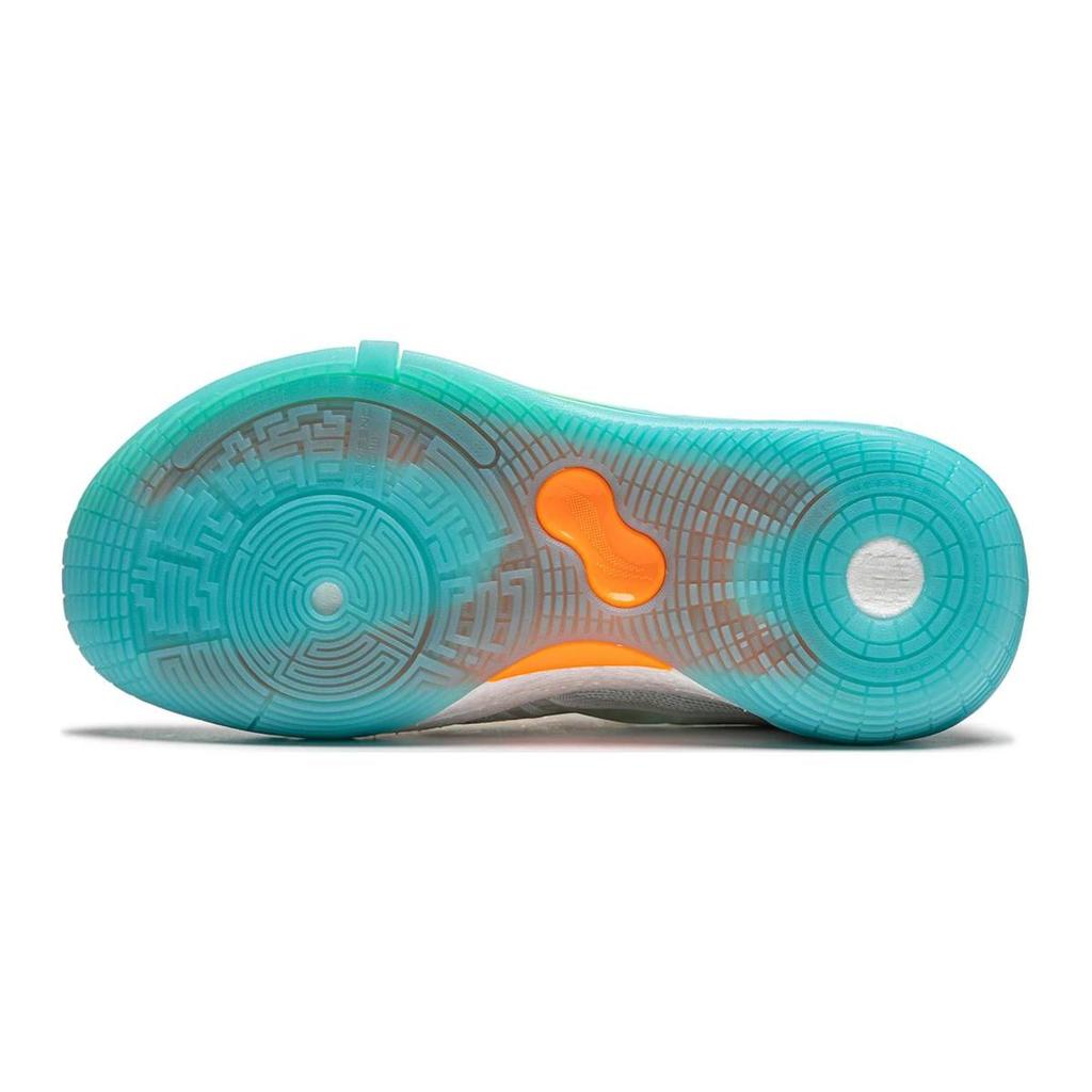 Баскетбольные кроссовки Li Ning Premium 4.0 с легкими дышащими светоотражающими подошвами и отскоком, детские кроссовки светло-серо-синего цвета YKBU016-1