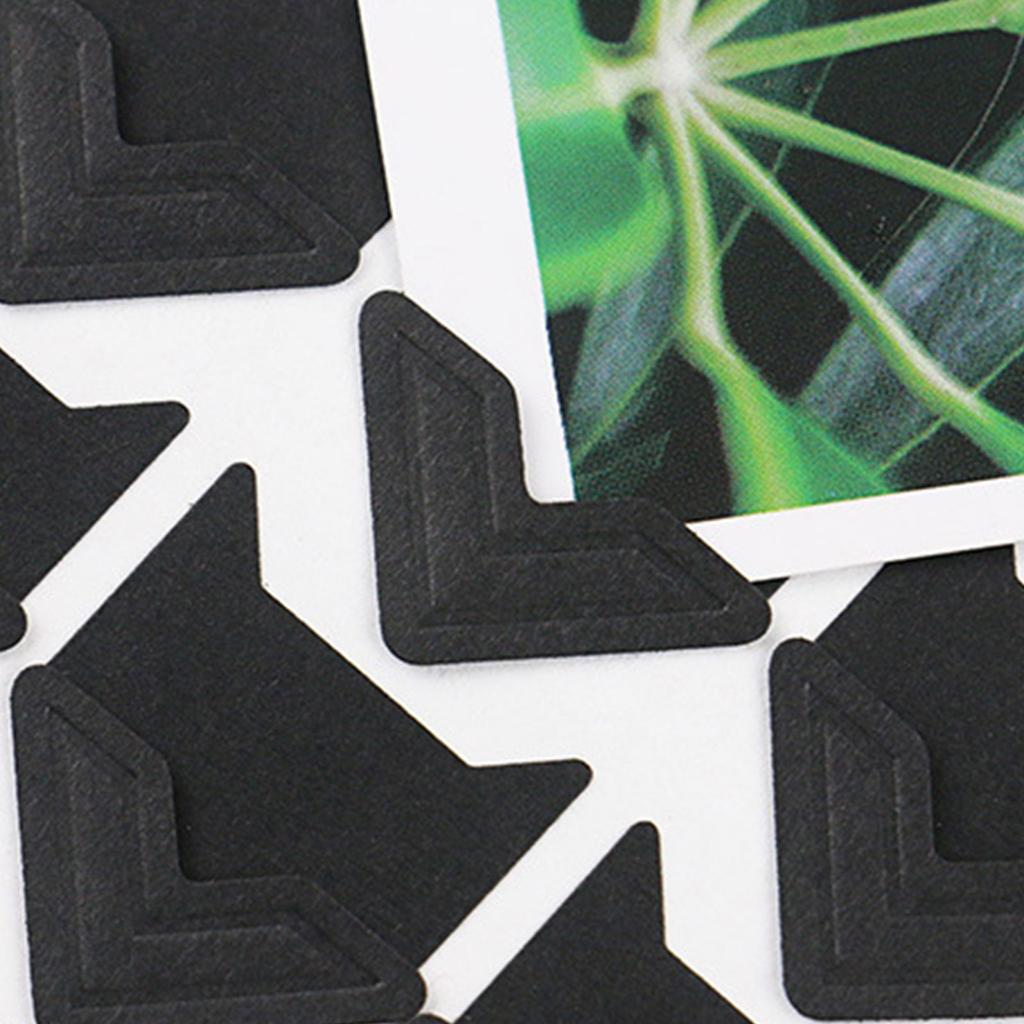 Упаковка из 5 самоклеящихся наклеек для фотоальбомов Декоративные бумажные наклейки Наклейки на уголки фотоальбомов Аксессуары