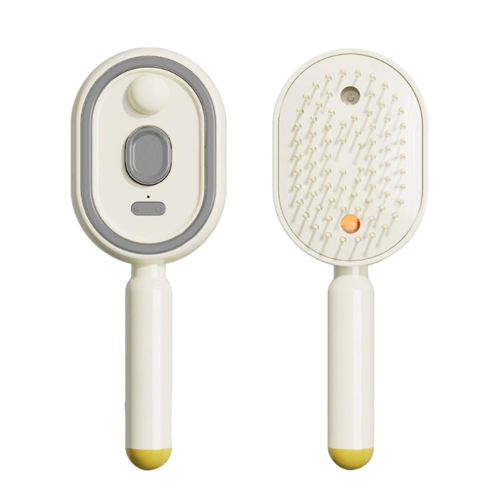 USB Electric Spray Air Cushion Massage Comb, Electric Spray Air Cushion Comb, 5-in-1 Detangling Hair Brush for Dry Frizzy Hair