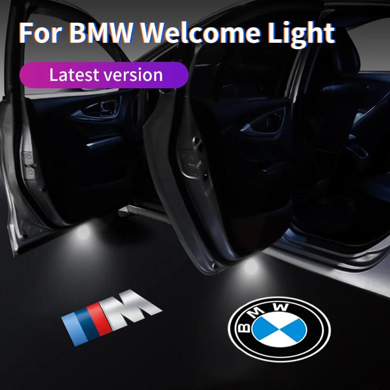 ZUWG9 New BMW Exclusive Door Welcome Lights LED Dazzle Lights Cars Accessories For BMW Performance E46 E90 G11 F10 F30 G08 X6 5 S