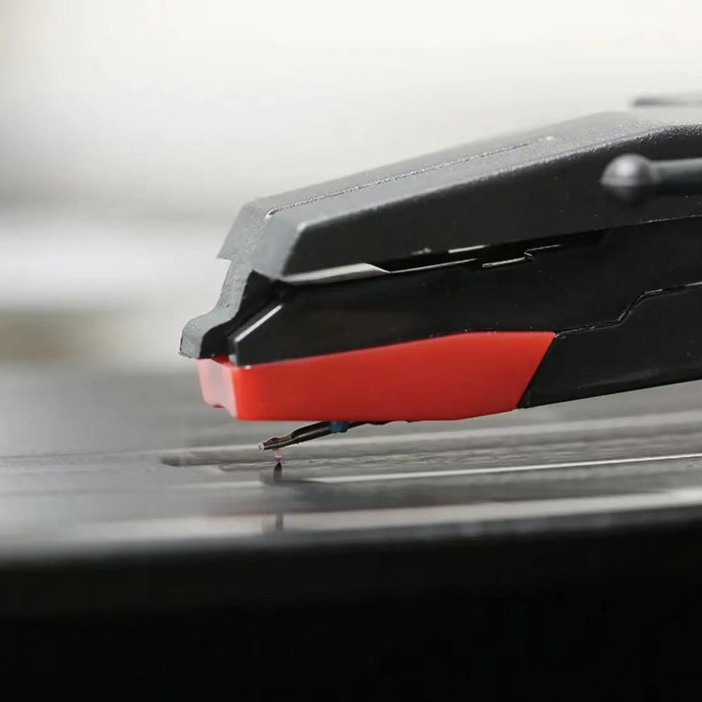 Комплект иглы с головкой Ruby Cartridge Stylus Needle Headshell для проигрывателя виниловых пластинок LP