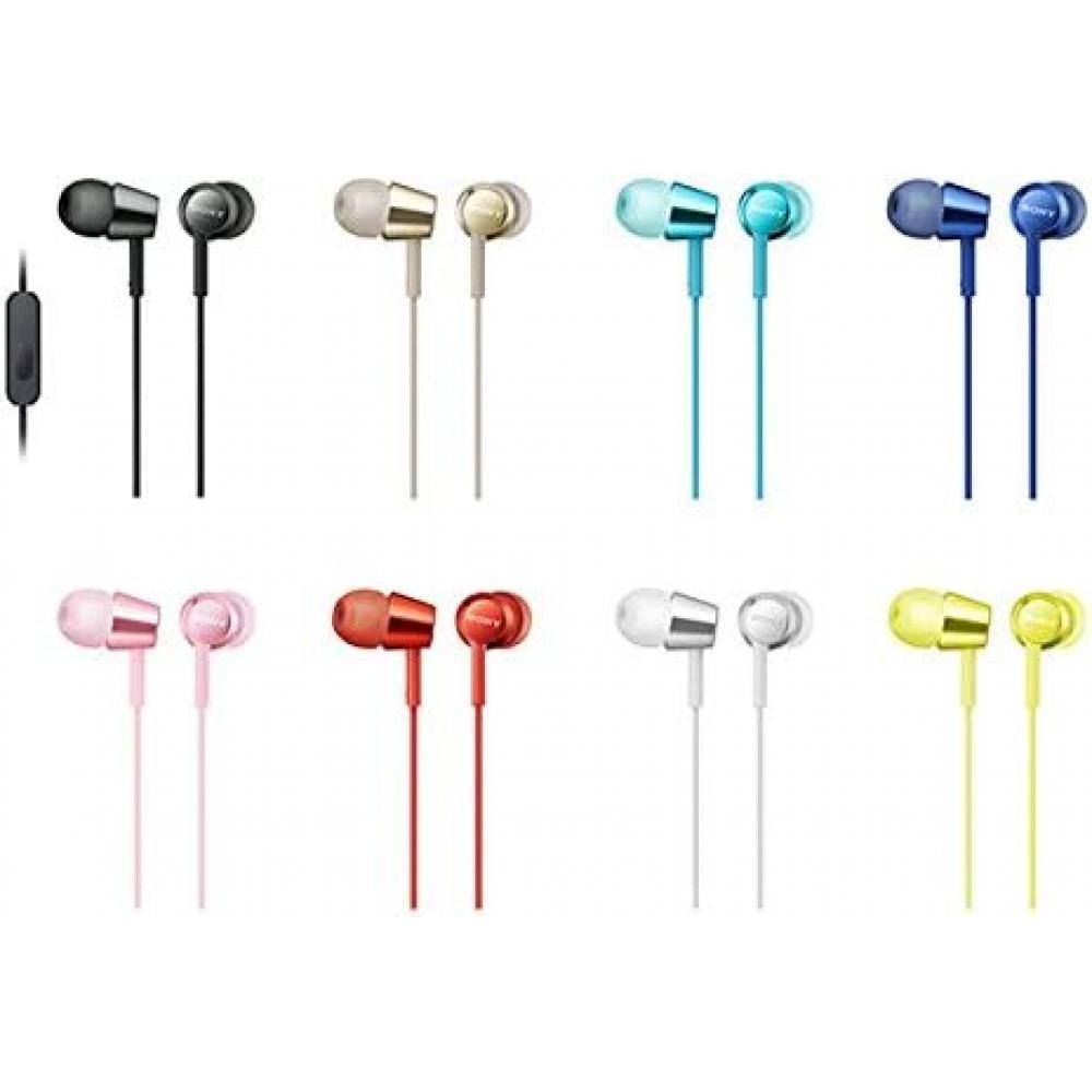 Sony Наушники Sony MdR Ex155ap Внутриканальные Пульт управления W Микрофон Красный MdR Ex155ap R Красный