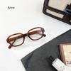 Women Finished Myopia Glasses Vintage Square Frame Blue Light Blocking Minus Eyeglasses Near Sight Eyewear Diopter 0 To -4.0