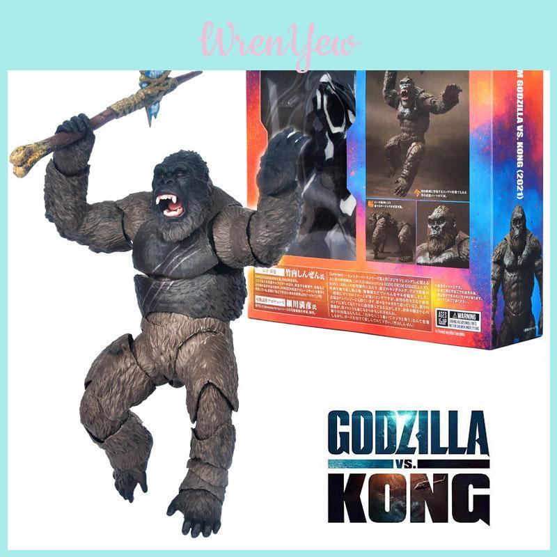 Godzilla Vs Kong King Kong Figure Toy 14cm Height Pvc Material Collectible Model For Kids