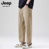 Мужские свободные укороченные повседневные брюки JEEP SPIRIT из ледяного шелка
