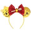 Cartoon Piglet Tigger Hair Accessories Women Winnie the Pooh Bear Ears Hairbands Kids Eeyore Bow Headbands For Girls Gift