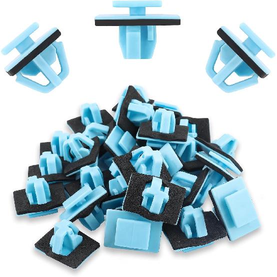 30PCS Rocker Moulding Door Panel Clips,Car Retainer Clips Automotive Clips and Fasteners Replacement OEM#87756-1F000,Compatible with Hyundai Santa Fe