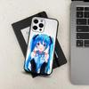 Cartoon Cute Hatsune M-MikuES Phone Case For Apple iPhone 15,14,13,12,11,Pro,X,XS,Max,XR,Plus,Mini Soft Black Cover